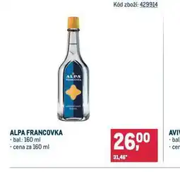Makro Alpa francovka nabídka