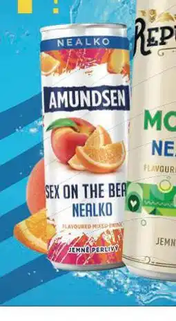 Makro Amundsen se xon the beach nealko nabídka
