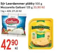 Žabka Sýr Leerdammer plátky nabídka