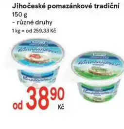 Žabka Jihočeské pomazánkové tradiční nabídka
