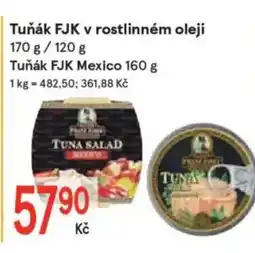 Žabka Tuňák FJK v rostlinném oleji nabídka