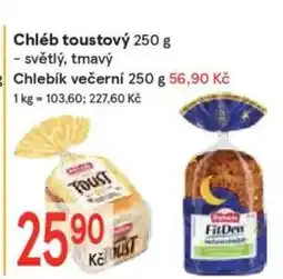 Žabka Chléb toustový nabídka