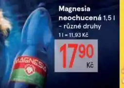 Žabka Magnesia neochucená nabídka