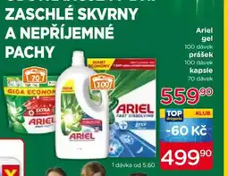 TOP drogerie Ariel gel nabídka