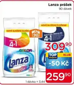 TOP drogerie Lanza prášek nabídka