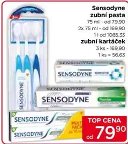 TOP drogerie Sensodyne zubní pasta nabídka
