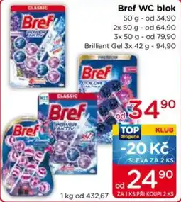 TOP drogerie Bref WC blok nabídka