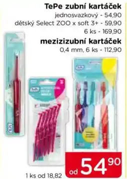 TOP drogerie TePe zubní kartáček nabídka