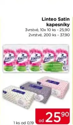 TOP drogerie Linteo Satin kapesníky nabídka