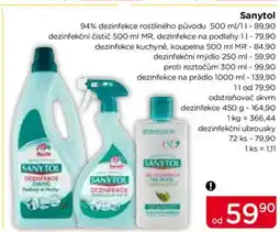 TOP drogerie Sanytol nabídka