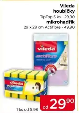 TOP drogerie Vileda houbičky nabídka