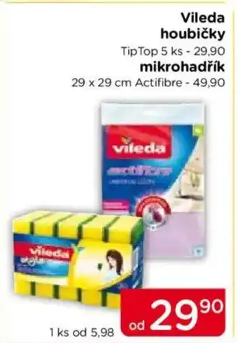 TOP drogerie Vileda houbičky nabídka