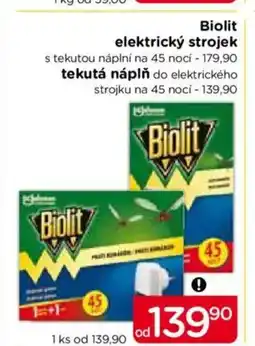 TOP drogerie Biolit elektrický strojek nabídka