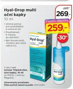 Magistra lékárny Hyal-Drop multi oční kapky nabídka