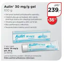 Magistra lékárny Aulin® 30 mg/g gel nabídka