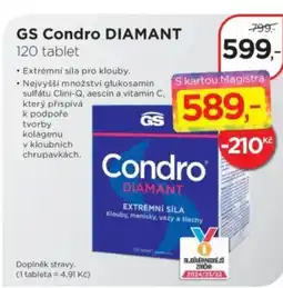 Magistra lékárny GS Condro DIAMANT 120 tablet nabídka
