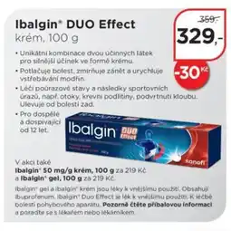 Magistra lékárny IbalginⓇ DUO Effect krém, nabídka