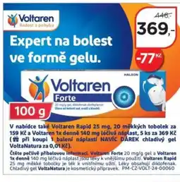 Magistra lékárny V nabídce také Voltaren Rapid nabídka