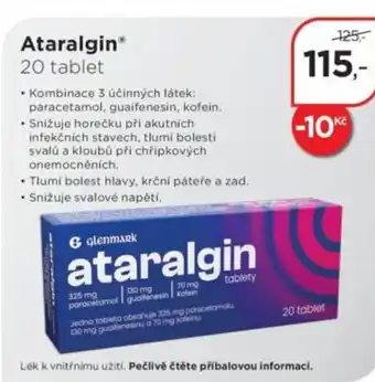 Magistra lékárny Ataralgin nabídka