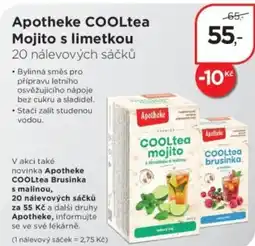 Magistra lékárny Apotheke COOLtea Mojito s limetkou nabídka