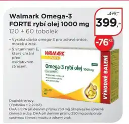 Magistra lékárny Walmark Omega-3 FORTE rybí olej 1000 mg nabídka