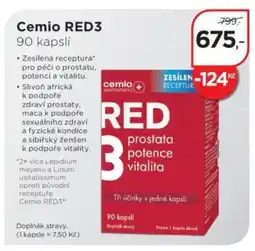 Magistra lékárny Cemio RED3 90 kapslí nabídka