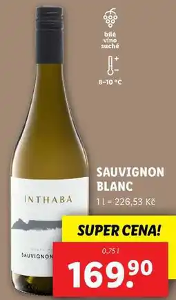 Lidl SAUVIGNON BLANC, 0,75 l nabídka