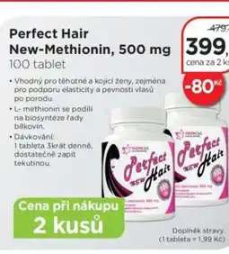 Magistra lékárny Perfect Hair New-Methionin, 500 mg nabídka
