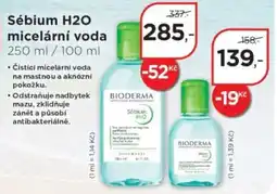 Magistra lékárny Sébium H2O micelární voda 250 ml/100 ml nabídka