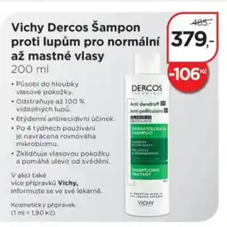 Magistra lékárny Vichy Dercos Šampon proti lupům pro normální až mastné vlasy nabídka