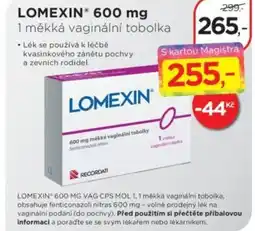 Magistra lékárny LOMEXIN® 600 mg nabídka
