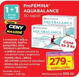 Magistra lékárny ProFEMINA® AQUABALANCE nabídka