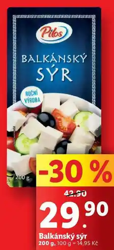 Lidl Balkánský sýr, 200 g nabídka