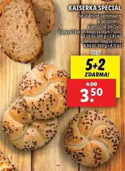 Lidl KAISERKA SPECIÁL, 60 g nabídka