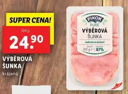 Lidl VÝBĚROVÁ ŠUNKA, 100 g nabídka
