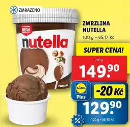 Lidl ZMRZLINA NUTELLA, 230 g nabídka
