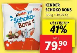 Lidl KINDER SCHOKO BONS, 200 g nabídka