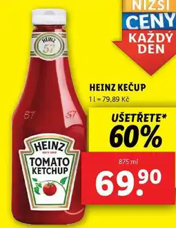 Lidl HEINZ KEČUP, 875 ml nabídka
