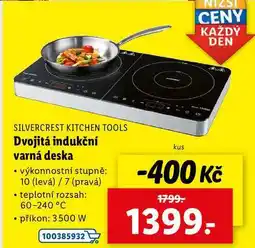 Lidl Dvojitá indukční varná deska nabídka
