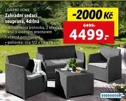 Lidl Zahradní sedací souprava, 4dílná nabídka