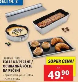 Lidl FÓLIE NA PEČENÍ/OCHRANNÁ FÓLIE NA PEČENÍ nabídka