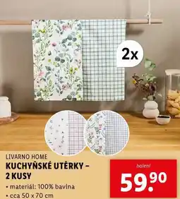 Lidl KUCHYŇSKÉ UTĚRKY - 2 KUSY nabídka