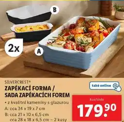 Lidl ZAPÉKACÍ FORMA/SADA ZAPÉKACÍCH FOREM nabídka