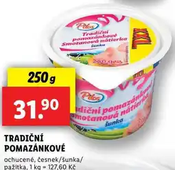Lidl TRADIČNÍ POMAZÁNKOVÉ, 250 g nabídka