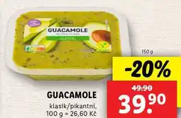 Lidl GUACAMOLE, 150 g nabídka