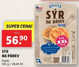 Lidl SÝR NA PÁNEV, 200 g nabídka