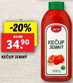 Lidl KEČUP JEMNÝ, 1 kg nabídka