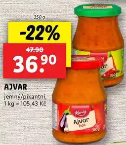 Lidl AJVAR, 350 g nabídka
