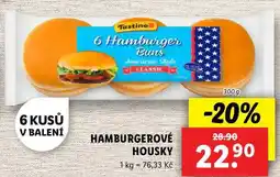 Lidl HAMBURGEROVÉ HOUSKY, 300 g nabídka