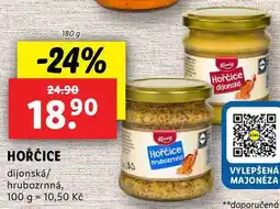 Lidl HOŘČICE, 180 g nabídka